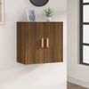 Armario De Pared | Mueble Pared Madera Contrachapada Marrón Roble 60x30x60 Cm Cfw740743