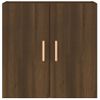 Armario De Pared | Mueble Pared Madera Contrachapada Marrón Roble 60x30x60 Cm Cfw740743