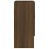 Armario De Pared | Mueble Pared Madera Contrachapada Marrón Roble 60x31x70 Cm Cfw740745