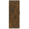 Armario De Pared | Mueble Pared Madera Contrachapada Roble Ahumado 35x34x90 Cm Cfw740758