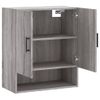 Armario De Pared | Mueble Pared Madera De Ingeniería Gris Sonoma 60x31x70 Cm Cfw740858