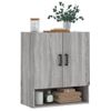 Armario De Pared | Mueble Pared Madera De Ingeniería Gris Sonoma 60x31x70 Cm Cfw740860