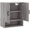 Armario De Pared | Mueble Pared Madera De Ingeniería Gris Sonoma 60x31x70 Cm Cfw740860