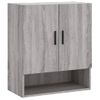 Armario De Pared | Mueble Pared Madera De Ingeniería Gris Sonoma 60x31x70 Cm Cfw740861