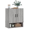 Armario De Pared | Mueble Pared Madera De Ingeniería Gris Sonoma 60x31x70 Cm Cfw740861