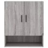 Armario De Pared | Mueble Pared Madera De Ingeniería Gris Sonoma 60x31x70 Cm Cfw740861