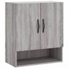 Armario De Pared | Mueble Pared Madera De Ingeniería Gris Sonoma 60x31x70 Cm Cfw740863