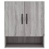 Armario De Pared | Mueble Pared Madera De Ingeniería Gris Sonoma 60x31x70 Cm Cfw740863