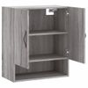 Armario De Pared | Mueble Pared Madera De Ingeniería Gris Sonoma 60x31x70 Cm Cfw740863