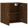 Armario De Pared | Mueble Pared Madera De Ingeniería Marrón Roble 60x31x60 Cm Cfw740885