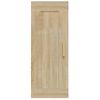 Armario De Pared | Mueble Pared Madera De Ingeniería Roble Sonoma 35x34x90 Cm Cfw740955