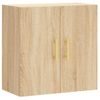 Armario De Pared | Mueble Pared Madera De Ingeniería Roble Sonoma 60x31x60 Cm Cfw740958