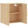 Armario De Pared | Mueble Pared Madera De Ingeniería Roble Sonoma 60x31x60 Cm Cfw740958