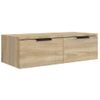 Armario De Pared | Mueble Pared Madera De Ingeniería Roble Sonoma 68x30x20 Cm Cfw740963