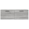 Armario De Pared | Mueble Pared Madera Ingeniería Gris Sonoma 100x36,5x35 Cm Cfw741034