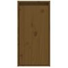 Armario De Pared | Mueble Pared Madera Maciza De Pino Marrón Miel 30x30x60 Cm Cfw741139