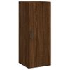 Armario De Pared | Mueble Pared Marrón Roble 34,5x34x90 Cm Cfw741158