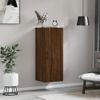 Armario De Pared | Mueble Pared Marrón Roble 34,5x34x90 Cm Cfw741158