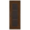 Armario De Pared | Mueble Pared Marrón Roble 34,5x34x90 Cm Cfw741162