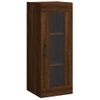 Armario De Pared | Mueble Pared Marrón Roble 34,5x34x90 Cm Cfw741163