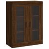 Armario De Pared | Mueble Pared Marrón Roble 69,5x34x90 Cm Cfw741171