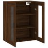 Armario De Pared | Mueble Pared Marrón Roble 69,5x34x90 Cm Cfw741171