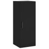 Armario De Pared | Mueble Pared Negro 34,5x34x90 Cm Cfw741178