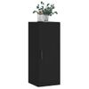 Armario De Pared | Mueble Pared Negro 34,5x34x90 Cm Cfw741178