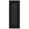 Armario De Pared | Mueble Pared Negro 34,5x34x90 Cm Cfw741179