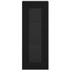 Armario De Pared | Mueble Pared Negro 34,5x34x90 Cm Cfw741180