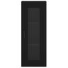 Armario De Pared | Mueble Pared Negro 34,5x34x90 Cm Cfw741186