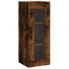 Armario De Pared | Mueble Pared Roble Ahumado 34,5x34x90 Cm Cfw741196