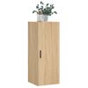 Armario De Pared | Mueble Pared Roble Sonoma 34,5x34x90 Cm Cfw741222