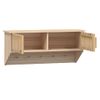 Armario De Pared | Mueble Pared Ganchos Madera Contrachapada 80x24x35,5 Cm Cfw741544