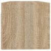 Armario De Pared | Mueble Pared Madera Contrachapada Roble Sonoma 100x36,5x35 Cm Cfw741578