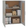 Armario De Pared | Mueble Pared Madera Ingeniería Gris Hormigón 69,5x32,5x90 Cm Cfw741579