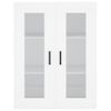 Pack 2 Uds Armarios De Pared | Mueble Pared Madera De Ingeniería Blanco Cfw741730