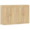 Pack 2 Uds Armarios De Pared | Mueble Pared Madera De Ingeniería Roble Sonoma Cfw741822