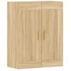 Pack 2 Uds Armarios De Pared | Mueble Pared Madera De Ingeniería Roble Sonoma Cfw741822