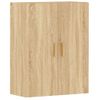 Pack 2 Uds Armarios De Pared | Mueble Pared Madera De Ingeniería Roble Sonoma Cfw741823