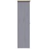 Armario De Almacenamiento | Armario 3 Puertas Madera Pino Panamá Range Gris 118x50x171,5cm Cfw739242