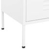 Armario Almacenamiento | Mueble De Almacenamiento Acero Blanco 80x35x101,5 Cm Cfw739255