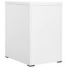 Armario De Almacenamiento | Armario Archivador De Acero Blanco 46x62x72,5 Cm Cfw739289