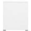 Armario De Almacenamiento | Armario Archivador De Acero Blanco 46x62x72,5 Cm Cfw739289