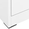 Armario De Almacenamiento | Armario Archivador De Acero Blanco 46x62x72,5 Cm Cfw739289