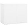 Armario De Almacenamiento | Armario Archivador De Acero Blanco 90x46x72,5 Cm Cfw739297