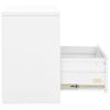 Armario De Almacenamiento | Armario Archivador De Acero Blanco 90x46x72,5 Cm Cfw739297