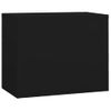 Armario De Almacenamiento | Armario Archivador De Acero Negro 90x46x72,5 Cm Cfw739335