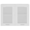 Armario De Pared | Mueble Pared | Armario Colgante Cocina Contrachapada Blanco 80x31x60 Cm Cfw739550