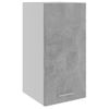 Armario De Pared | Mueble Pared | Armario Colgante Contrachapada Gris Hormigón 29,5x31x60 Cm Cfw739562